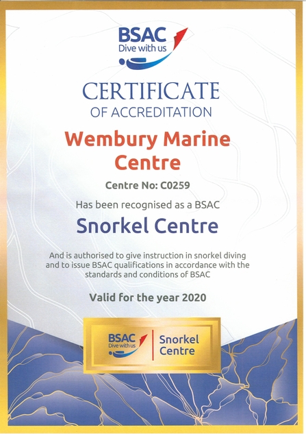 BSAC Snorkel Centre
