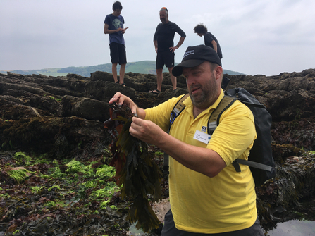 Wembury assistant with VS Crab